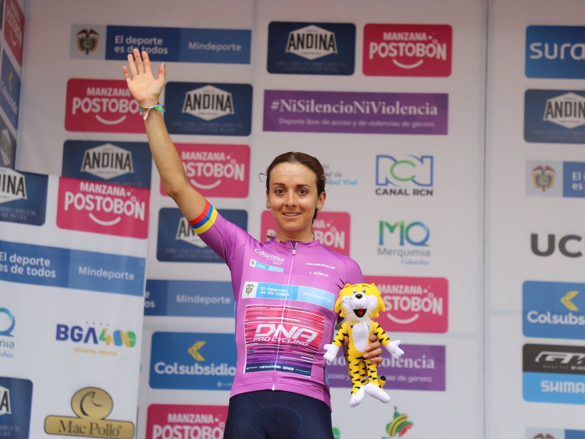 Diana Carolina Peñuela es la campeona de la Vuelta a Colombia Femenina