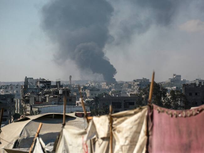 Ocho muertos dejó un ataque israelí contra un campamento de refugiados en el norte de Gaza. Foto: BASHAR TALEB/AFP via Getty Images