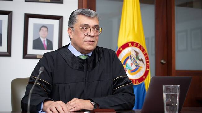 Julio Andrés Sampedro, presidente de la Comisión Nacional de Disciplina Judicial, explicó en Sigue La W que esto se daría por vencimiento de términos. . Foto: Colprensa