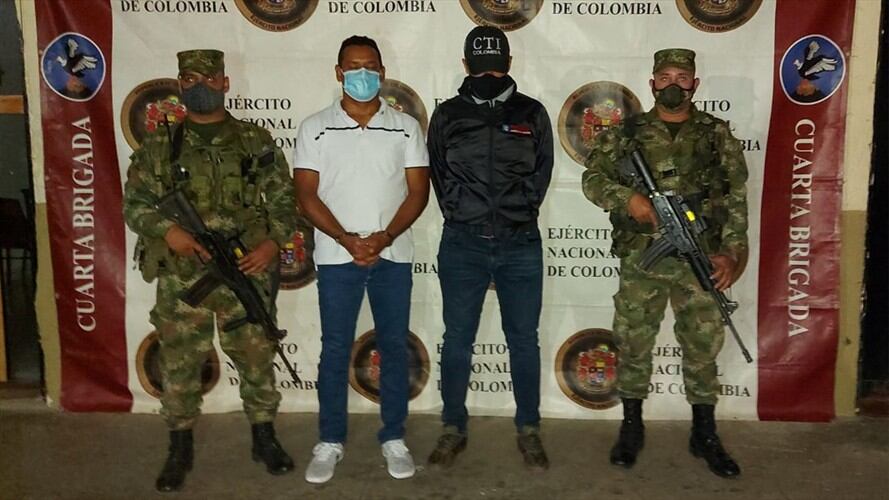 Jaime Eduardo Cano Sucerquia, alias J, es señalado como presunto enlace en Colombia de la mafia calabresa de Italia. Foto: Fiscalía General de la Nación