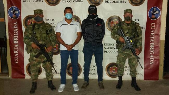 Jaime Eduardo Cano Sucerquia, alias J, es señalado como presunto enlace en Colombia de la mafia calabresa de Italia. Foto: Fiscalía General de la Nación