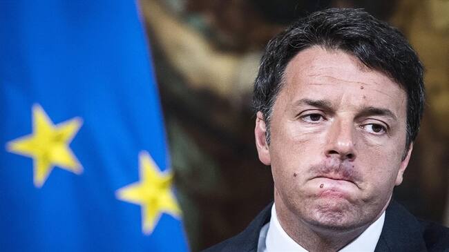 Matteo Renzi, primer ministro de Italia. Foto: Agencia EFE