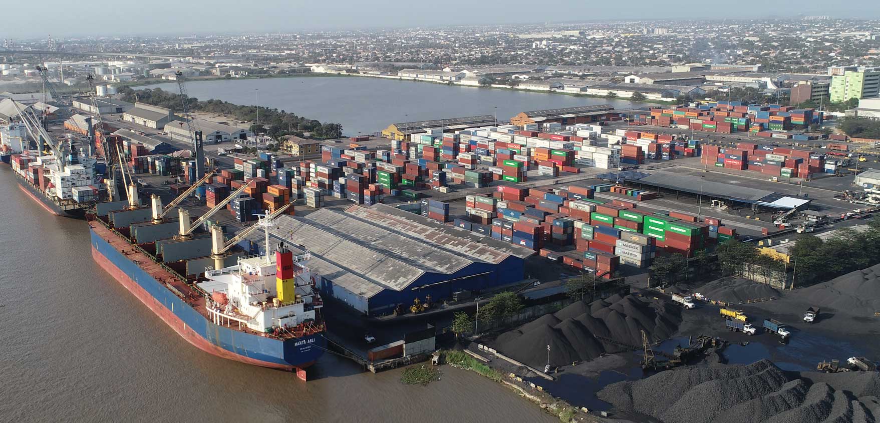 Transporte de carga  / Puerto de Barranquilla. Foto: Suministrada. 