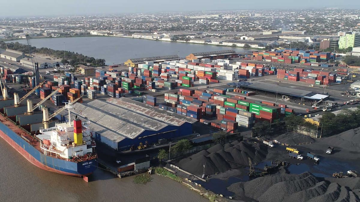 Seis millones de toneladas de carga se han movilizado en el Puerto de Barranquilla