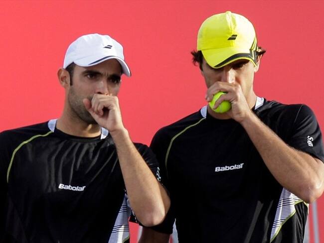 La dupla de los tenistas colombianos Juan Sebastián Cabal y Robert Farah. Foto: Colprensa