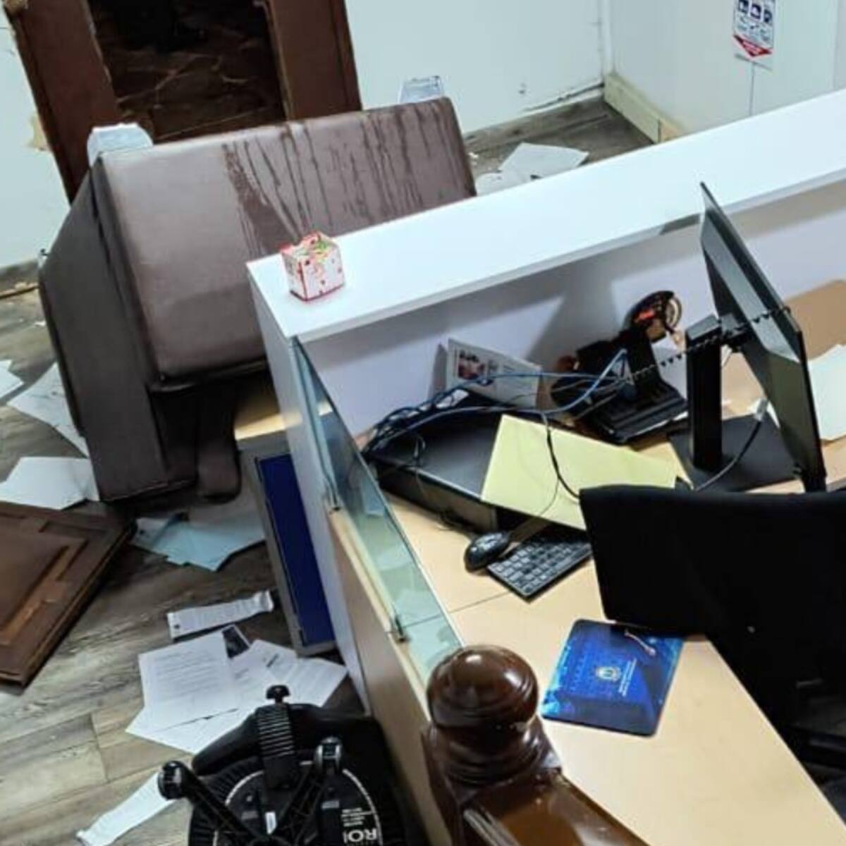 Universidad Colegio Mayor de Cundinamarca rechazó vandalismo y violencia en sede principal