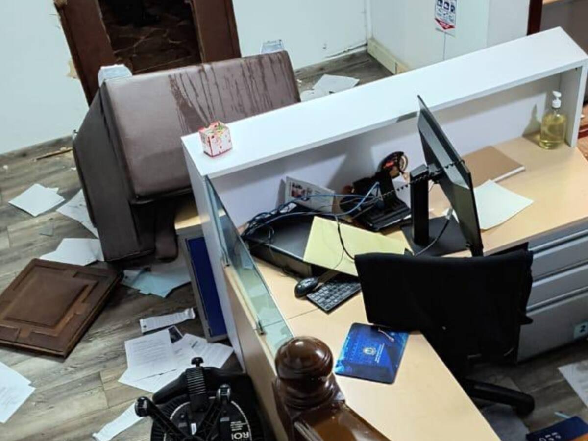 Universidad Colegio Mayor de Cundinamarca rechazó vandalismo y violencia en sede principal