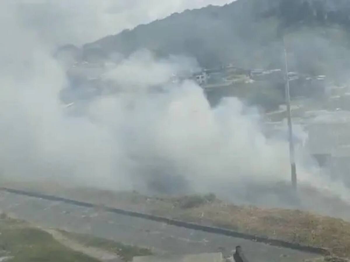 Incendios forestales afectaron cinco municipios de Caldas en las últimas horas