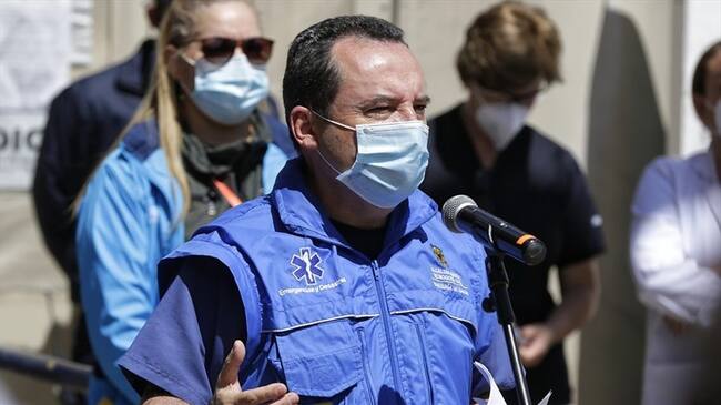 Colados en la vacunación en Bogotá. Foto: Colprensa