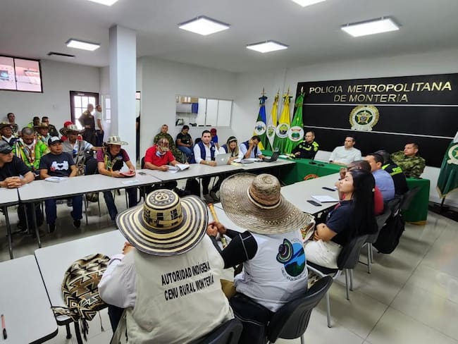 Comunidades indígenas bloquearían las vías de acceso a la ciudad de Montería. Foto: prensa Alcaldía Montería.