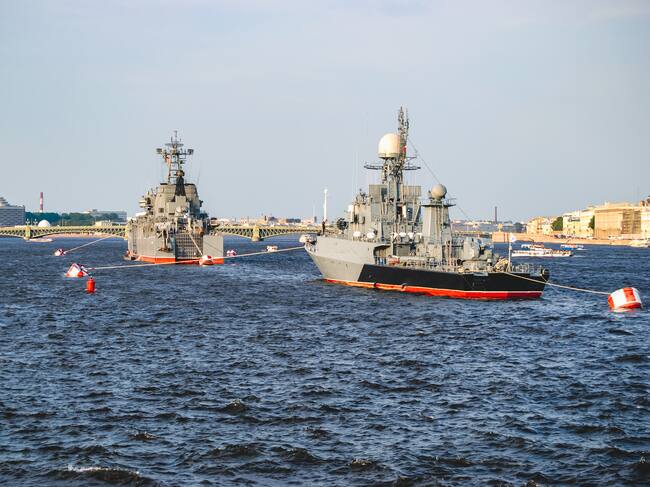 Buques del Ejército de Rusia. I Foto: Getty Images.