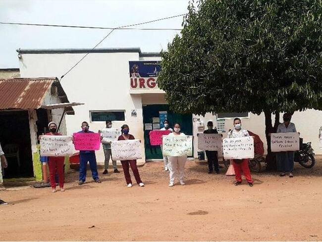 Denuncian despidos masivos en hospital de Guamal, Magdalena . Foto: Cortesía: Denunciante