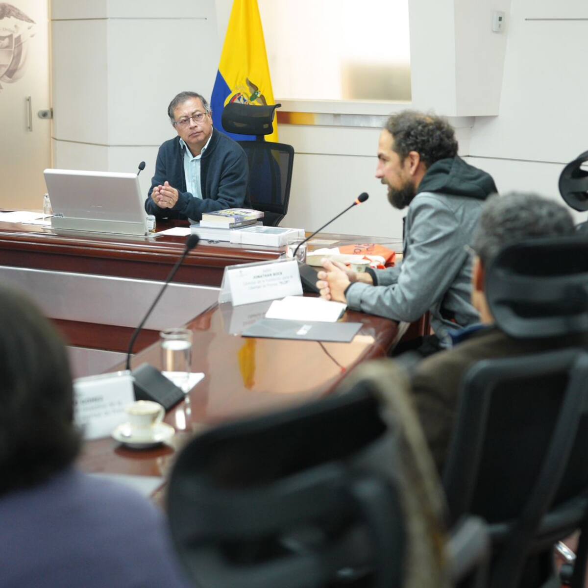 Petro se reunió con la Fundación para la Libertad de Prensa (FLIP)