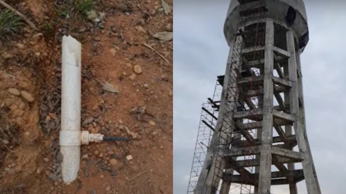 Acueducto inconcluso en Córdoba. Foto: Sigue La W