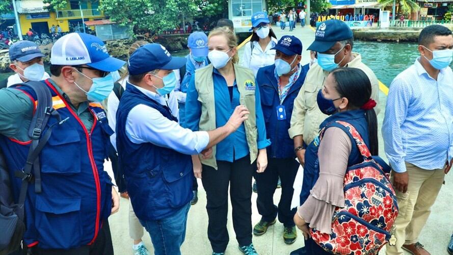 Defensores acuerdan gestión conjunta para enfrentar crisis migratoria internacional. Foto: Crédito Defensoría del Pueblo