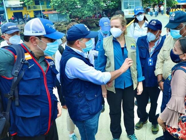 Defensores acuerdan gestión conjunta para enfrentar crisis migratoria internacional. Foto: Crédito Defensoría del Pueblo