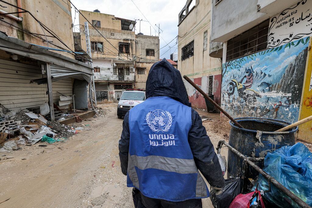 UNRWA. I Foto: JAAFAR ASHTIYEH/AFP via Getty Images.