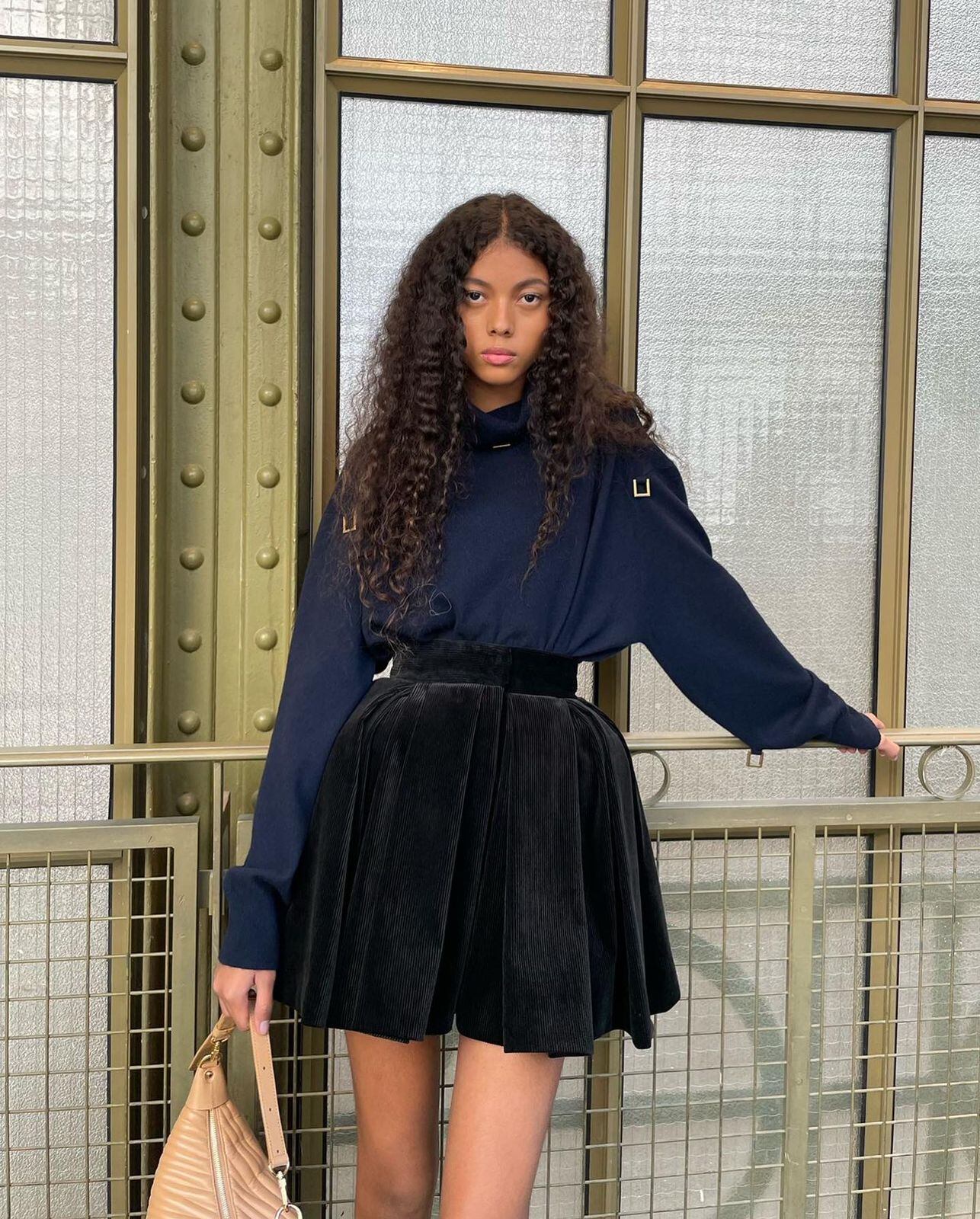 Nazarit Machín, la colombiana que debutará en el desfile de la casa Louis Vuitton en Paris. Foto: Cortesía