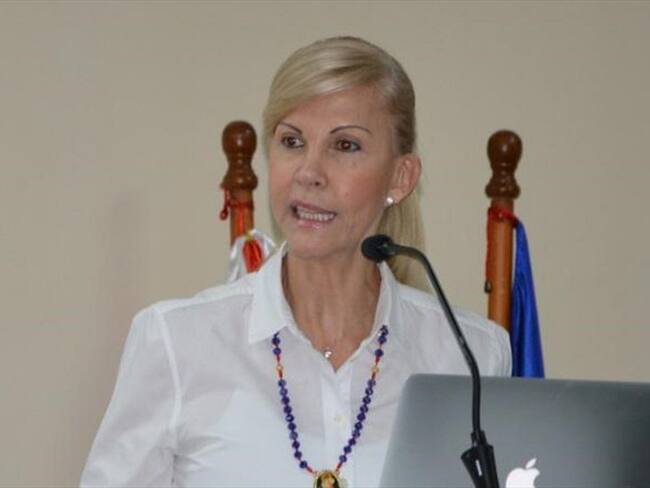 La exgobernadora presenta síntomas leves de la enfermedad. Foto: Cortesía