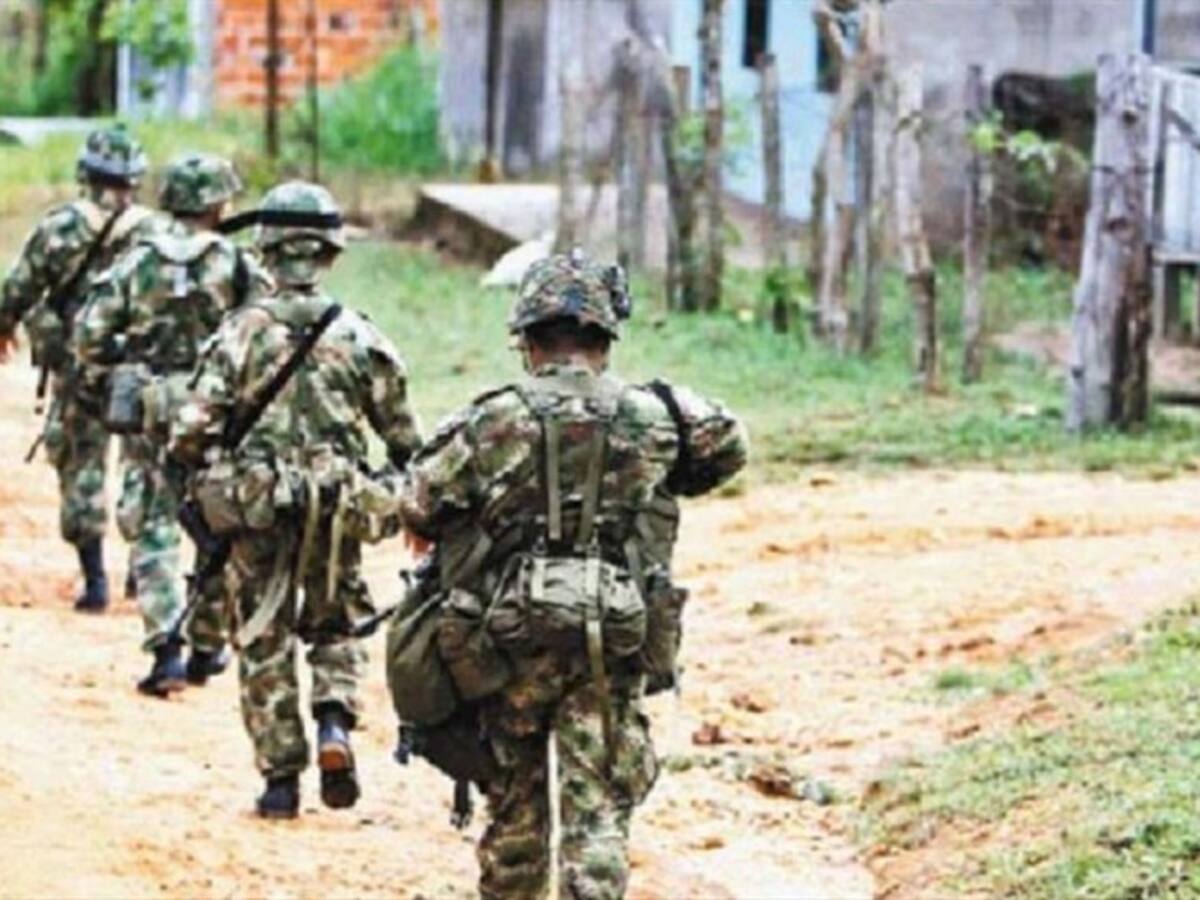 Ejército en enfrentamientos por control de vereda en zona rural de Tibú