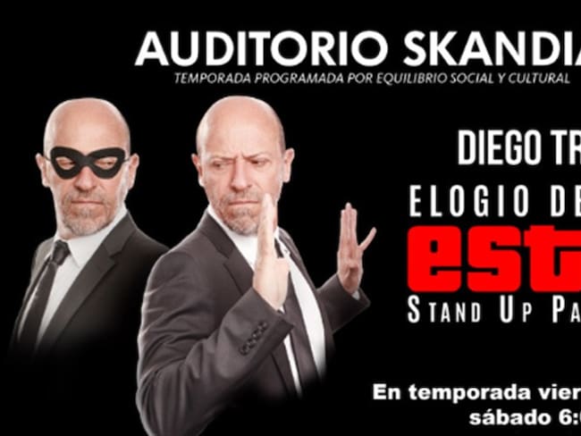 ‘Elogio de la Estafa’, el Stand up parody de Diego Trujillo