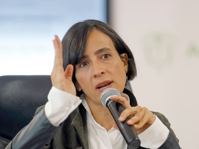 Ministra de ambiente de Colombia, Susana Muhamad. Foto: EFE/Mauricio Dueñas Castañeda