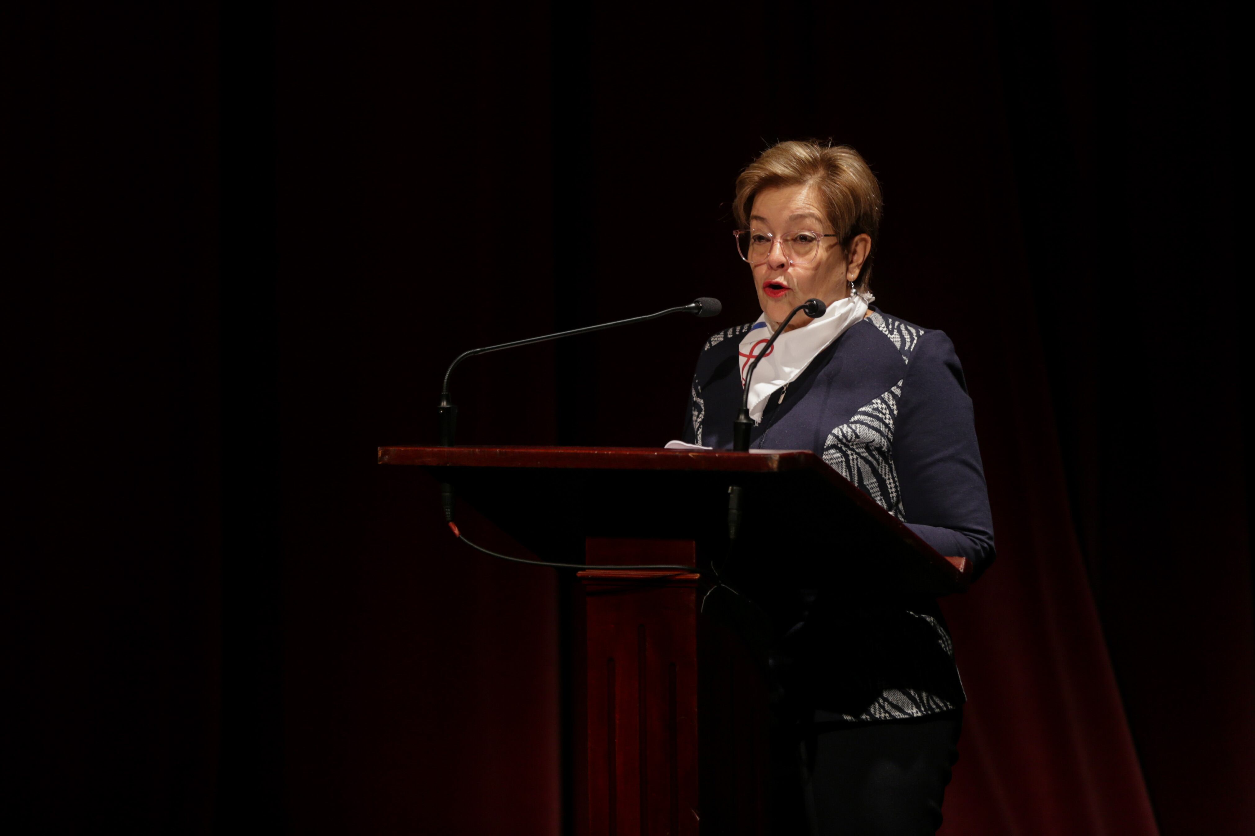 Gloria Inés Ramírez. Foto: (Colprensa-Mariano Vimos)