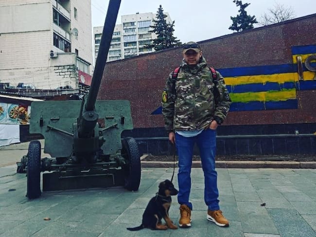La historia del colombiano que se fue a la guerra en Ucrania por desamor