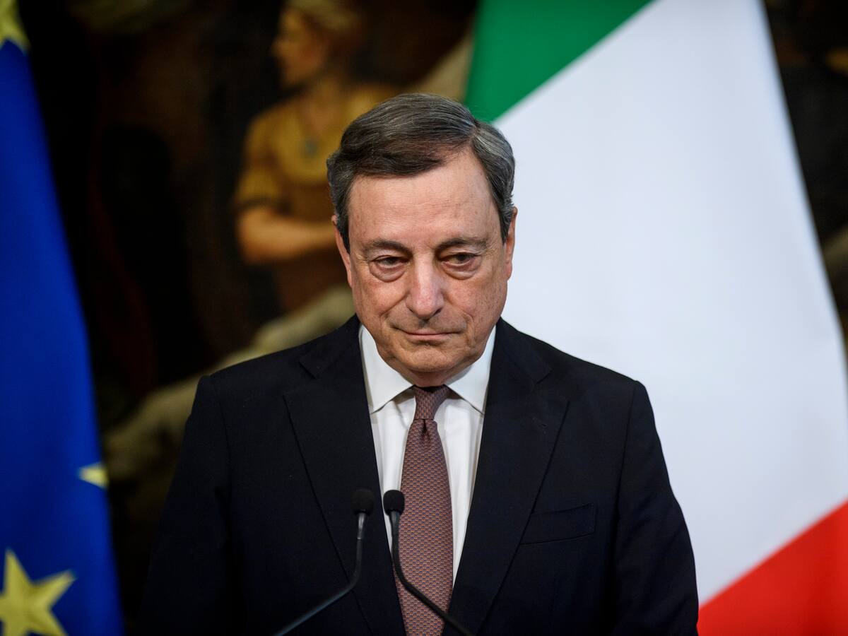 Draghi habla con Zelenski sobre cómo desbloquear las exportaciones de cereal