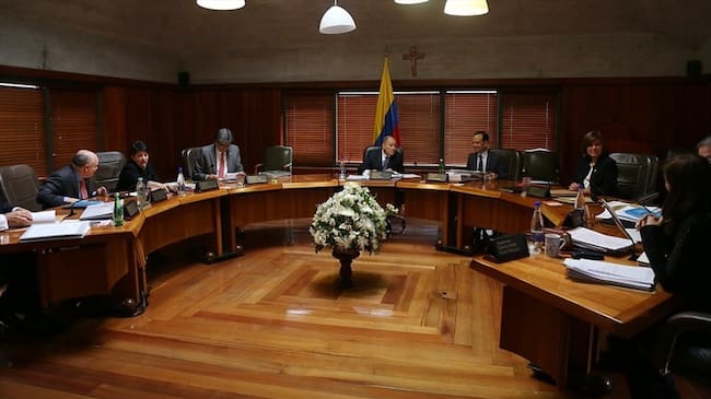A la Corte Constitucional llegó una recusación contra los nueve magistrados de la Sala Plena. Foto: Colprensa