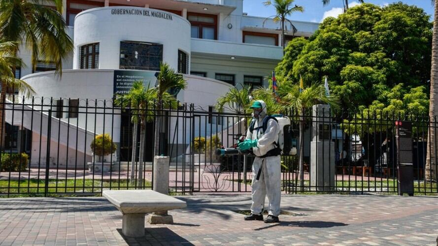 Incrementa el número de positivos con coronavirus en la Gobernación del Magdalena . Foto: Cortesía: Gobernación del Magdalena