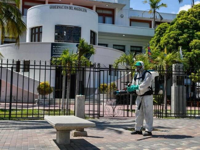 Incrementa el número de positivos con coronavirus en la Gobernación del Magdalena . Foto: Cortesía: Gobernación del Magdalena