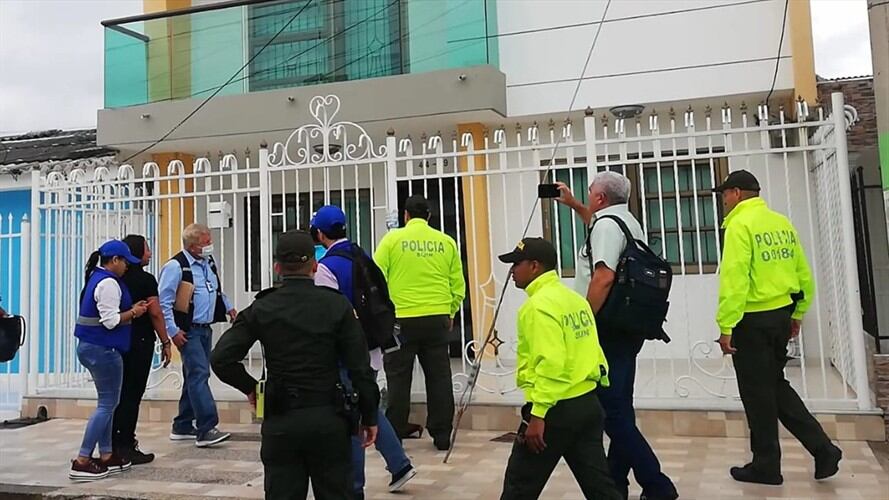 Estas propiedades eran utilizadas por una banda delincuencial como centros de acopio de dinero producto de la actividad ilícita. Foto: Policía Nacional