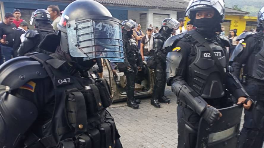 Habrá mesa de diálogo este lunes entre guaqueros, ANM y la multinacional. Foto: Suministrada.