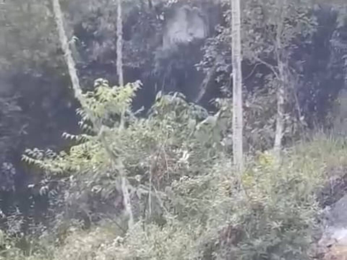 Por campos minados no se ha podido ingresar a zona afectada por atentado al oleoducto