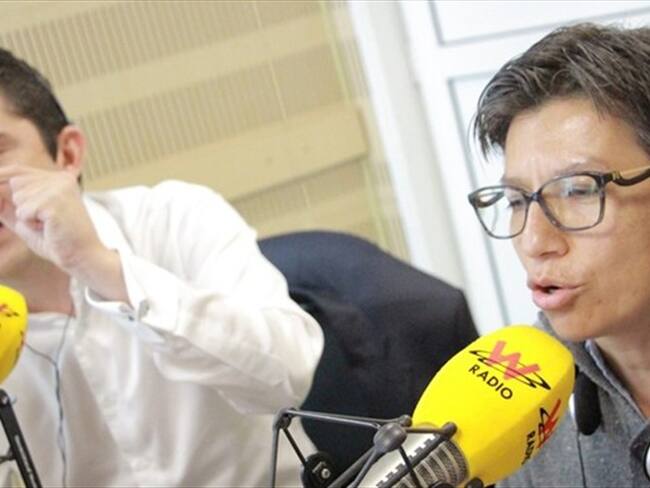 Claudia López. Foto: W Radio