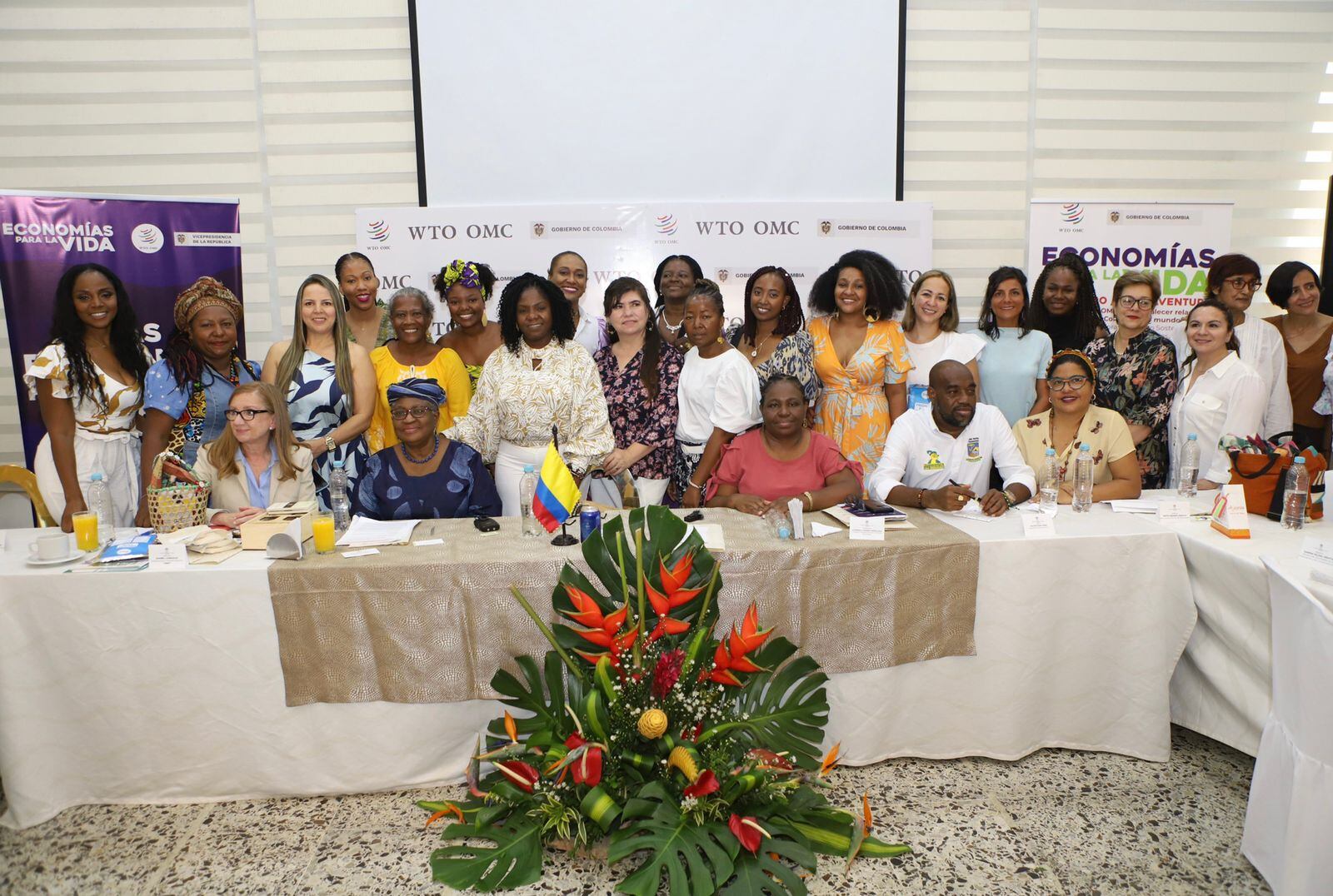Encuentro ‘Economías para la Vida’. Foto: Twitter Vicepresidencia.