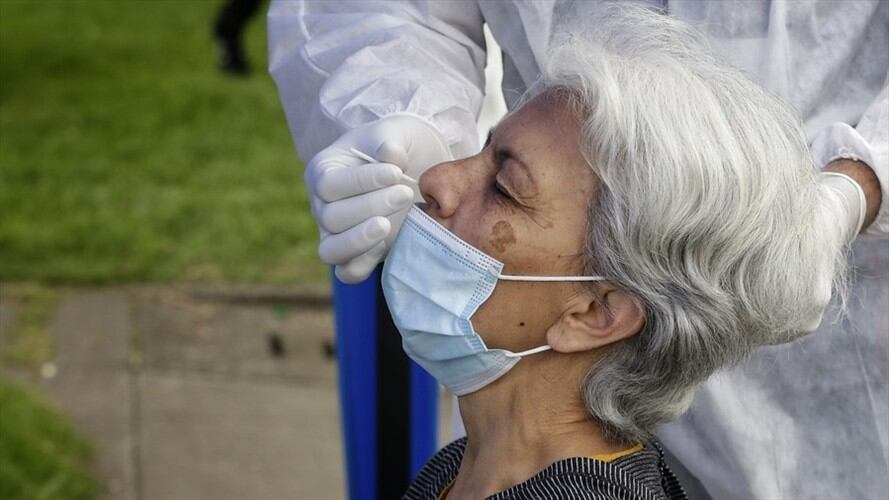 Casos de COVID-19 en Colombia. Foto: Colprensa