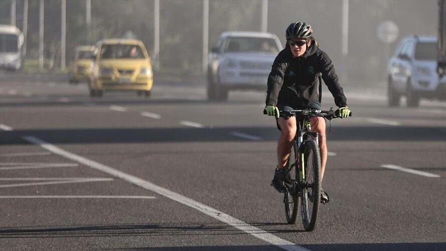 Alerta amarilla por calidad del aire . Foto: Colprensa