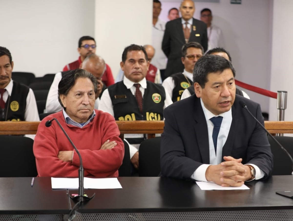 Alejandro Toledo a la espera de ser llevado al penal Barbadillo | Foto: EFE