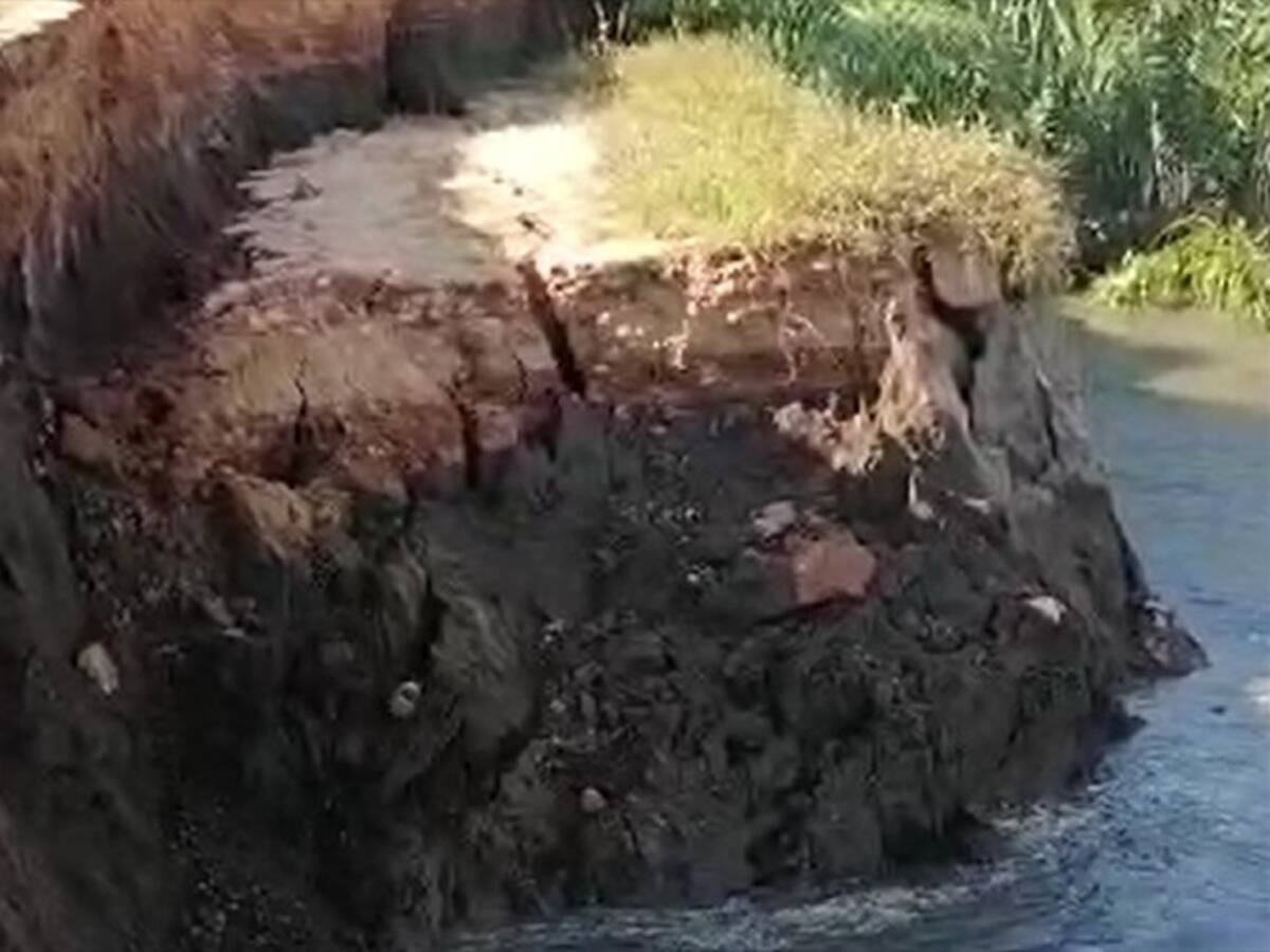 Calamidad pública en Puerto Wilches tras desplome de dique