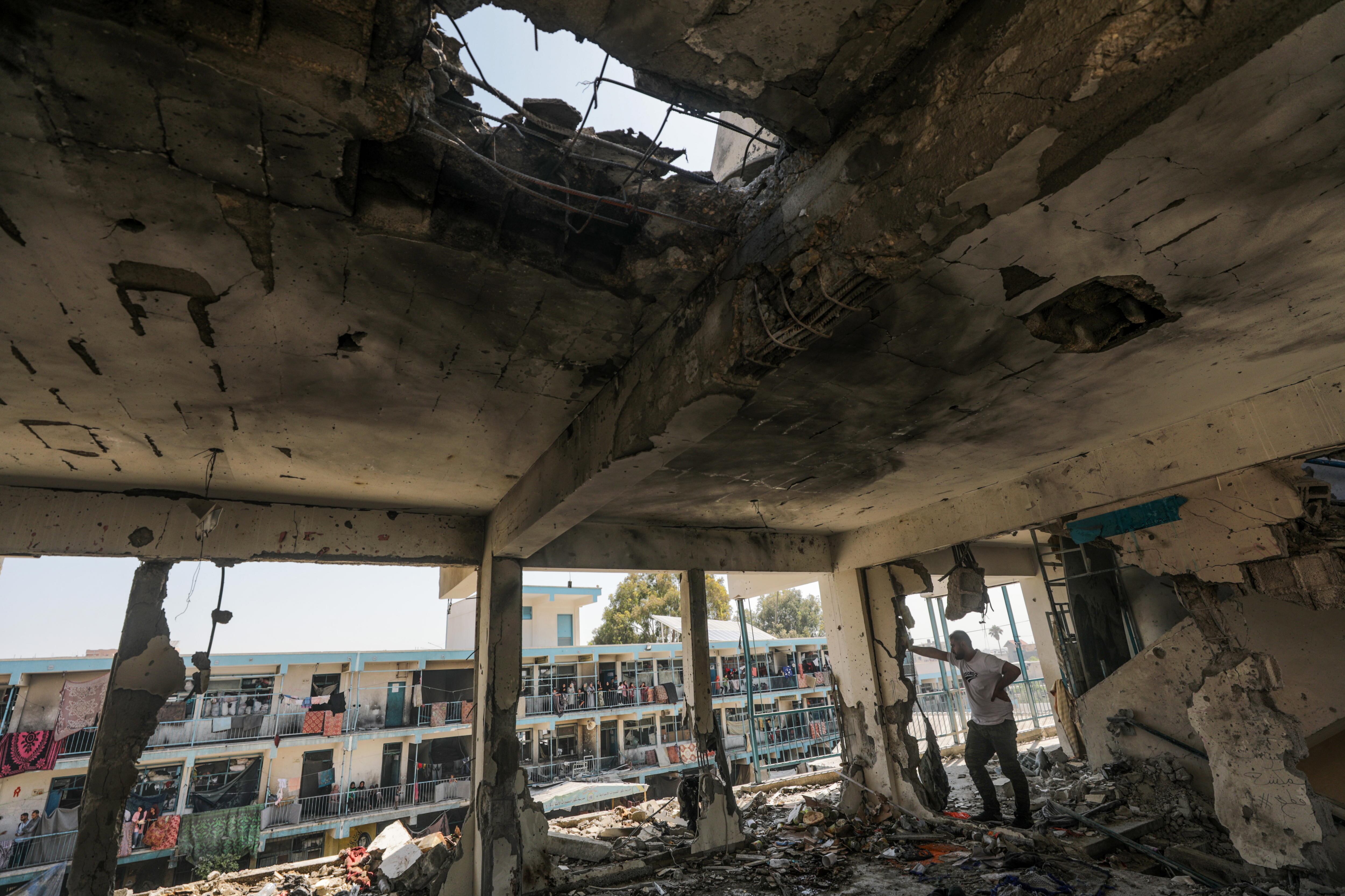 Nuseirat. Foto: EFE.