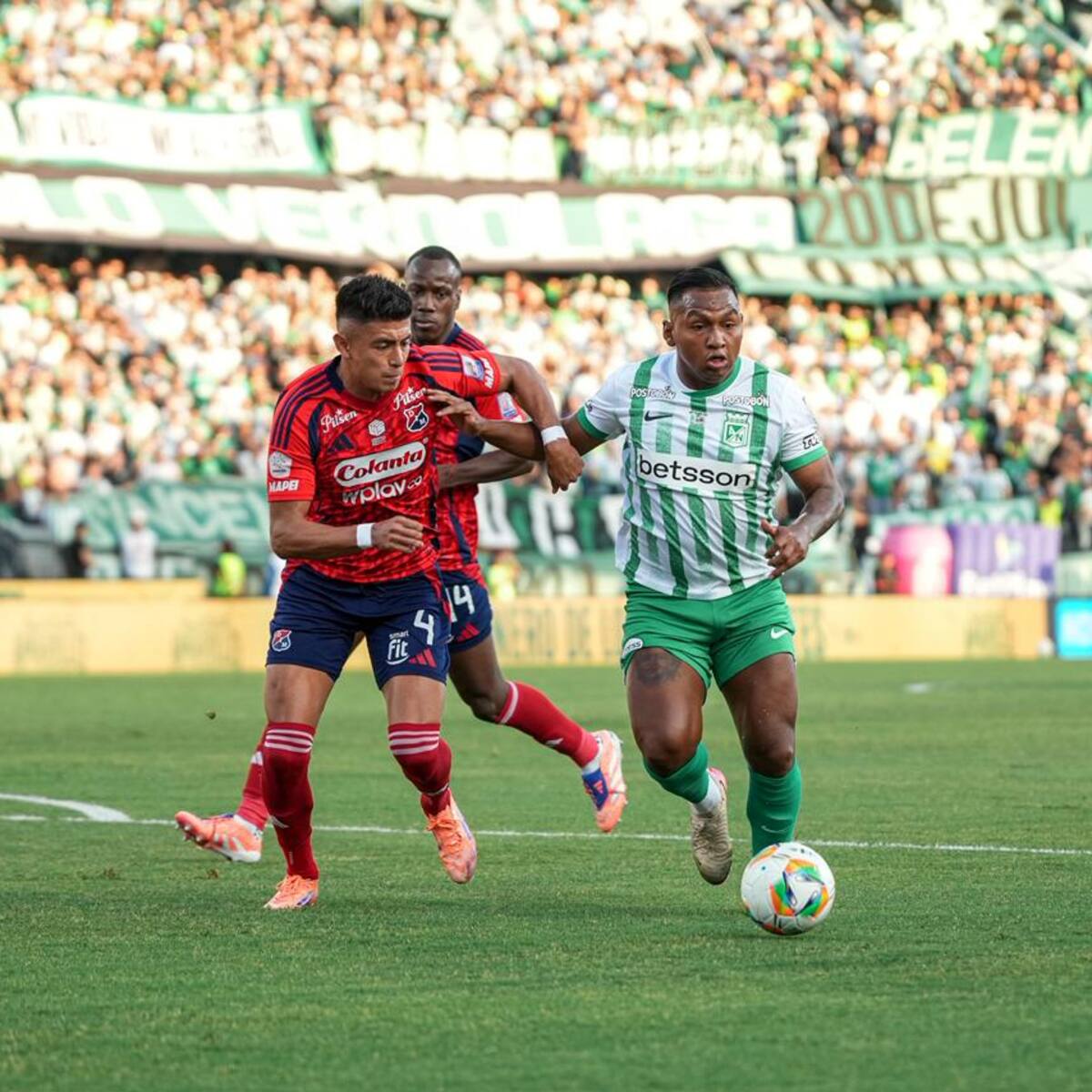 Nacional vs. Medellín por la Copa Colombia: empataron 0-0 en el partido de ida