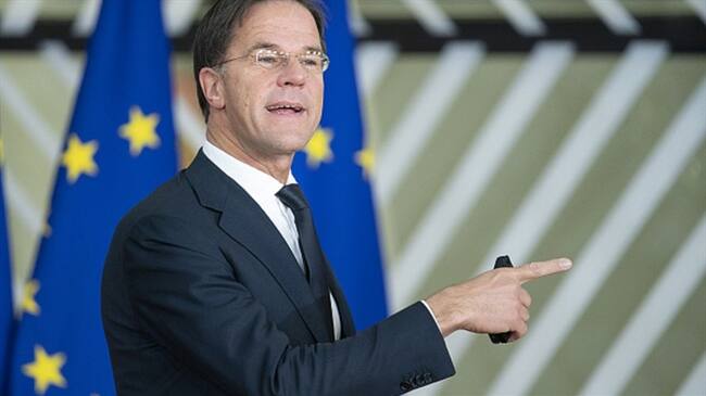 El primer ministro de Países Bajos, Mark Rutte. Foto: Getty Images