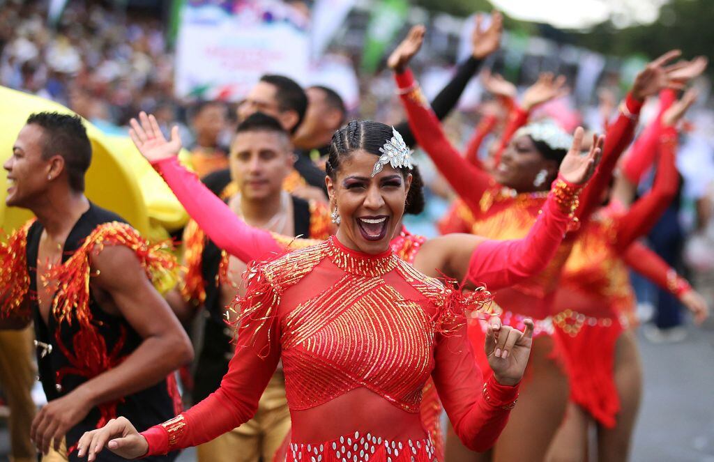 Salsa caleñ. (Photo by Paola MAFLA / AFP) (Photo by PAOLA MAFLA/AFP via Getty Images)
