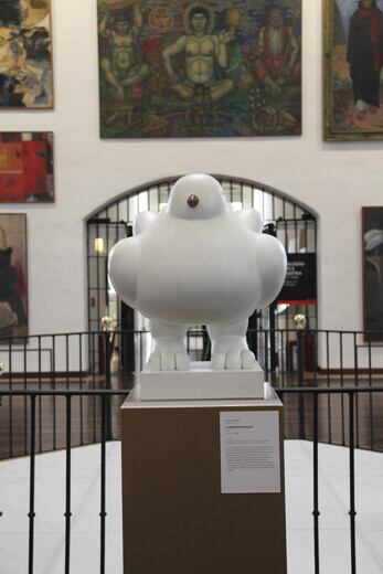 Escultura de la Paz. Foto: Colprensa-Museo Nacional.