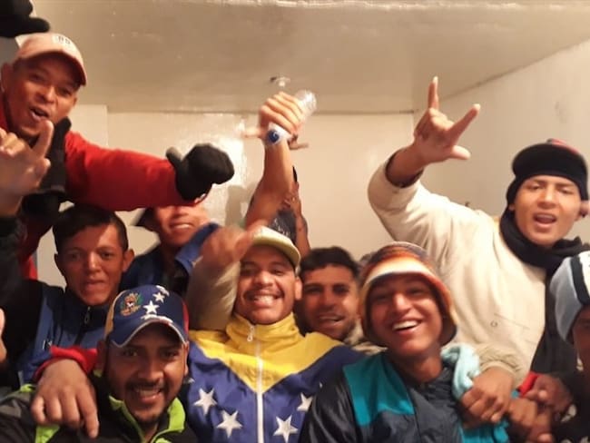 Refugiados venezolanos en Tunja dispuesto a retornar para apoyar operación libertad