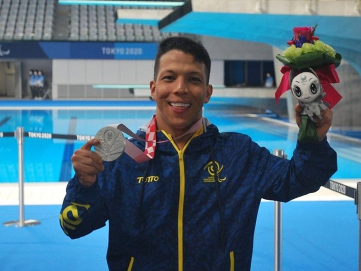 ¡Una medalla más! Nelson Crispín se lleva el bronce en los 50 metros mariposa