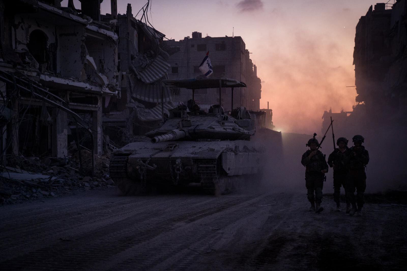 Viarios militares israelíes durante una de las operaciones en la Franja de Gaza FOTO:  EFE/ Ejército de Israel