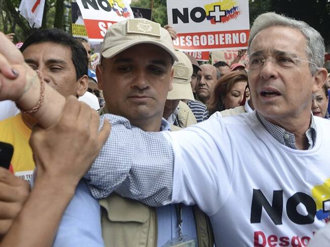 Álvaro Uribe Vélez, expresidente de la República. Foto: Associated Press - AP